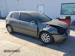 2007 Volkswagen Rabbit with VIN WVWAS71K77W043149, listed as a Copart auction lot 41710645 with 81,132 mi miles and Salvage Title. Bid and sale history available at carsss.com. Image 4.
