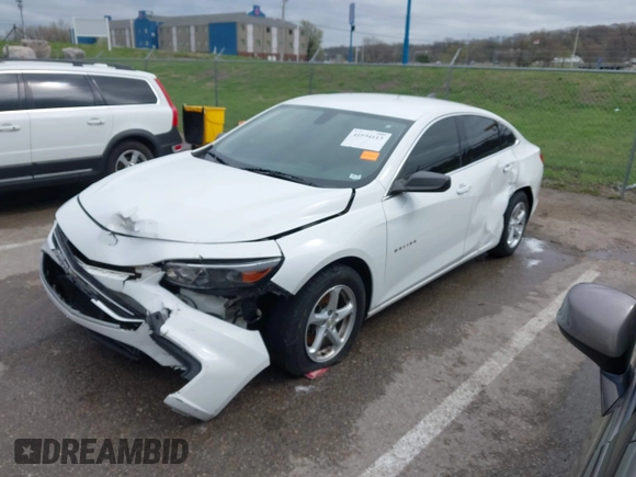 2017 Chevrolet Malibu LS with VIN 1G1ZB5ST6HF141436, listed as a IAAI auction lot 41894113 with 154,521 mi miles and . Bid and sale history available at carsss.com. Image 21.