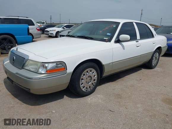 2004 Mercury Grand Marquis GS z VIN 2MEFM74W54X654116, wystawiony jako IAAI lot #41875021 z przebiegiem 129 999 mil mil oraz . Historia ofert i sprzedaży dostępna na DreamBid. Obrazek 2.