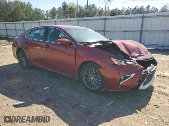 2018 Lexus ES with VIN 58ABK1GG8JU083963, listed as a Copart auction lot 52078235 with 40,689 mi miles and Salvage Title. Bid and sale history available at carsss.com. Image 4.