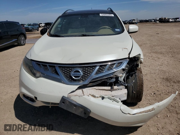 2011 Nissan Murano LE z VIN JN8AZ1MU0BW066470, wystawiony jako Copart lot #54093305 z przebiegiem 195 894 mil mil oraz Czysty tytuł • Clean title. Historia ofert i sprzedaży dostępna na DreamBid. Obrazek 5.