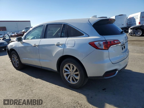 2017 Acura RDX with VIN 5J8TB3H39HL003157, listed as a Copart auction lot 88580555 with 124,511 mi miles and Salvage Title. Bid and sale history available at carsss.com. Image 2.