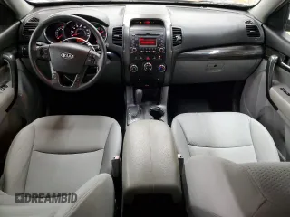2012 Kia Sorento LX with VIN 5XYKT4A27CG200136, listed as a Copart auction lot 48367015 with 127,974 mi miles and Salvage Title. Bid and sale history available at carsss.com. Image 8.