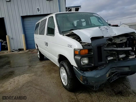 2014 Ford Econoline Wagon XL with VIN 1FBNE3BL1EDB20488, listed as a Copart auction lot 43777575 with 72,101 mi miles and Salvage Title. Bid and sale history available at carsss.com. Image 14.