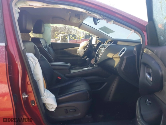 2015 Nissan Murano S with VIN 5N1AZ2MH6FN242983, listed as a IAAI auction lot 41580713 with 109,630 mi miles. Bid and sale history available at carsss.com. Image 5.