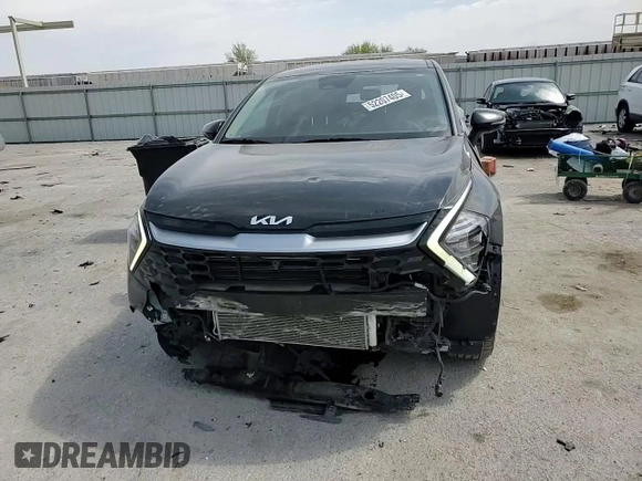 2023 Kia Sportage EX with VIN 5XYK33AF5PG037408, listed as a Copart auction lot 52207405 with 41,273 mi miles and Salvage Title. Bid and sale history available at DreamBid. Image 12.
