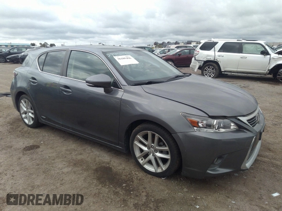 2016 Lexus CT 200h z VIN JTHKD5BHXG2264336, wystawiony jako IAAI lot #36105496 z przebiegiem 61 270 mil mil oraz . Historia ofert i sprzedaży dostępna na DreamBid. Obrazek 1.