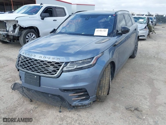 2019 Land Rover Range Rover Velar R-Dynamic SE with VIN SALYL2FV3KA227942, listed as a IAAI auction lot 41701785 with 41,160 mi miles. Bid and sale history available at carsss.com. Image 6.