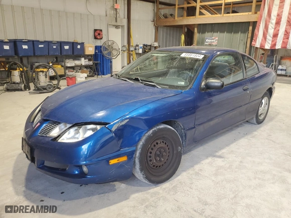2005 Pontiac Sunfire with VIN 3G2JB12F15S122375, listed as a Copart auction lot 85861804 with 210,399 mi miles and Non Repairable. Bid and sale history available at carsss.com. Image 1.