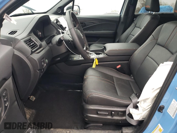 2024 Honda Passport TrailSport z VIN 5FNYF8H65RB013169, wystawiony jako Copart lot #87853385 z przebiegiem 2 841 mil mil oraz Szkoda całkowita • Salvage title. Historia ofert i sprzedaży dostępna na DreamBid. Obrazek 7.