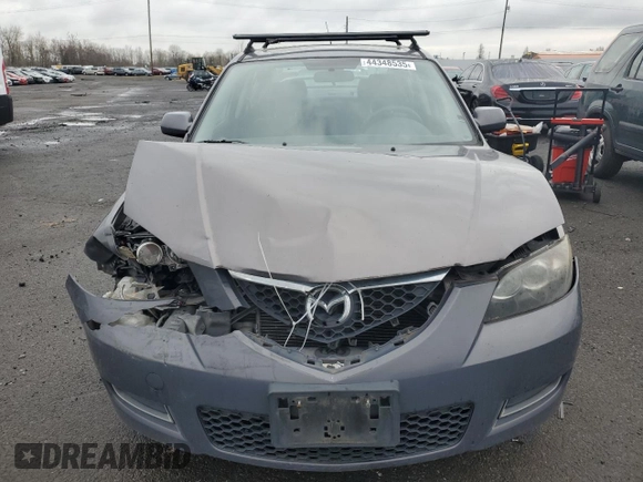 2007 Mazda Mazda3 i Sport with VIN JM1BK32F471670533, listed as a Copart auction lot 44348535 with 211,660 mi miles and Salvage Title. Bid and sale history available at carsss.com. Image 5.