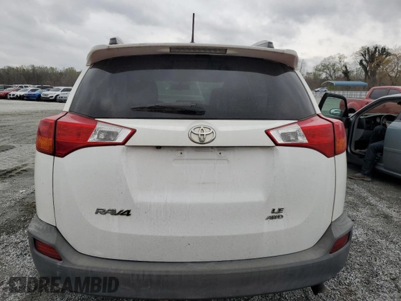 2015 Toyota RAV4 LE with VIN 2T3BFREVXFW265996, listed as a Copart auction lot 50525105 with 318,953 mi miles and Clean Title. Bid and sale history available at carsss.com. Image 6.