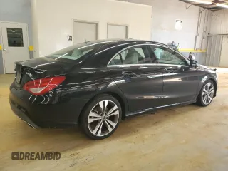 2018 Mercedes-Benz CLA 250 with VIN WDDSJ4GB4JN657124, listed as a Copart auction lot 58735945 with 131,036 mi miles and Salvage title. Bid and sale history available at DreamBid. Image 3.