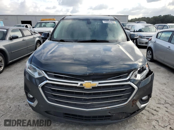 2021 Chevrolet Traverse LT Cloth with VIN 1GNERGKW1MJ165522, listed as a Copart auction lot 74802984 with 80,523 mi miles and Salvage Title. Bid and sale history available at carsss.com. Image 5.