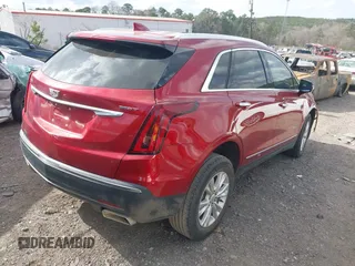 2021 Cadillac XT5 FWD Luxury with VIN 1GYKNAR45MZ182747, listed as a IAAI auction lot 41769515 with 54,753 mi miles. Bid and sale history available at carsss.com. Image 4.