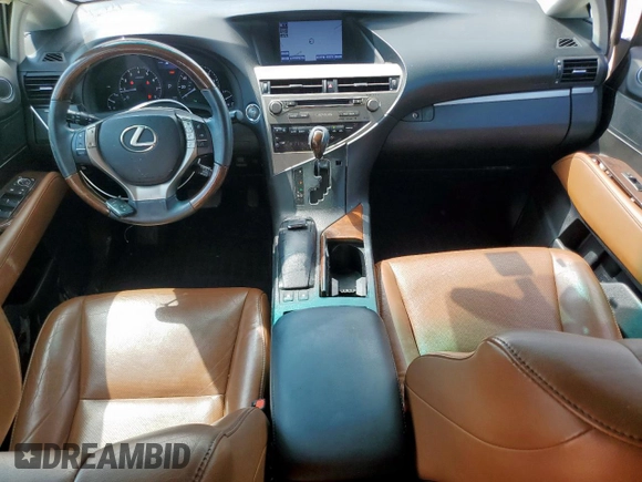 2015 Lexus RX 350 with VIN 2T2BK1BA0FC277207, listed as a Copart auction lot 58078575 with 93,713 mi miles and Salvage title. Bid and sale history available at DreamBid. Image 8.