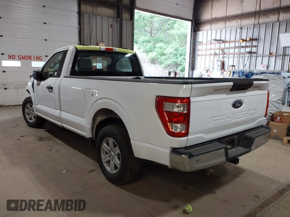 2021 Ford F-150 XL with VIN 1FTMF1CB6MKF13315, listed as a IAAI auction lot 42297728 with 74,450 mi miles and . Bid and sale history available at DreamBid. Image 3.