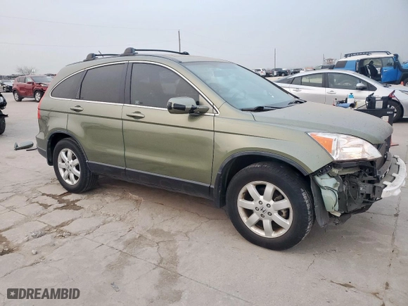 2009 Honda CR-V EX-L with VIN JHLRE38769C013295, listed as a Copart auction lot 49162455 with 98,096 mi miles and Salvage Title. Bid and sale history available at carsss.com. Image 4.