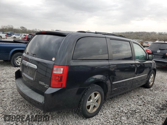 2010 Dodge Grand Caravan SXT with VIN 2D4RN5DX4AR124702, listed as a Copart auction lot 51654365 with 231,910 mi miles and Salvage Title. Bid and sale history available at DreamBid. Image 3.