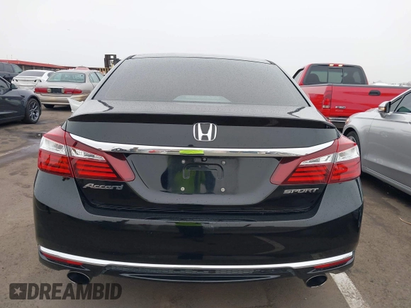 2016 Honda Accord Sport с VIN 1HGCR2F54GA121492, выставлен на аукционе IAAI как лот 41573293 с пробегом 68 417 миль миль и . История ставок и продаж доступна на DreamBid. Изображение 16.