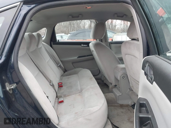 2010 Chevrolet Impala LS with VIN 2G1WA5EK6A1149297, listed as a IAAI auction lot 41792529 with 169,360 mi miles and . Bid and sale history available at DreamBid. Image 8.