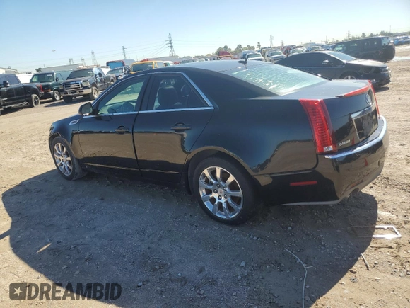 2008 Cadillac CTS RWD w/1SB with VIN 1G6DV57V880175452, listed as a Copart auction lot 80971894 with 127,298 mi miles and Salvage Title. Bid and sale history available at carsss.com. Image 2.