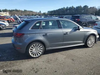 2016 Audi A3 e-tron Premium Plus with VIN WAUTPBFF1GA050603, listed as a Copart auction lot 83048424 with 89,453 mi miles and Salvage Title. Bid and sale history available at carsss.com. Image 3.