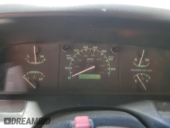 1993 Ford F-150 with VIN 1FTEX14Y1PKA64182, listed as a Copart auction lot 81776294 with 163,422 mi miles and Clean Title. Bid and sale history available at carsss.com. Image 9.
