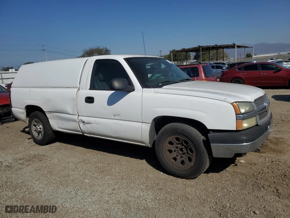 2005 Chevrolet Silverado 1500 Work Truck with VIN 1GCEC14XX5Z137797, listed as a Copart auction lot 45999945 with NaN miles and Clean Title. Bid and sale history available at carsss.com. Image 4.