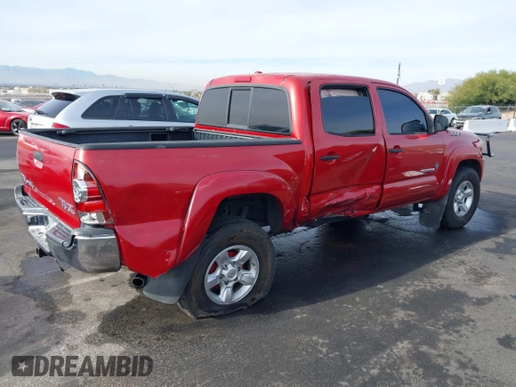 2010 Toyota Tacoma PreRunner with VIN 5TEJU4GN7AZ682751, listed as a IAAI auction lot 41072374 with 202,042 mi miles and . Bid and sale history available at DreamBid. Image 4.