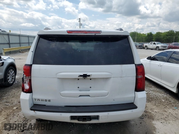 2017 Chevrolet Tahoe LT with VIN 1GNSKBKC0HR207833, listed as a Copart auction lot 58658075 with 143,070 mi miles and Non repairable. Bid and sale history available at DreamBid. Image 6.
