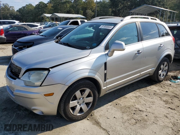 2008 Saturn VUE XR with VIN 3GSDL73768S575626, listed as a Copart auction lot 81950934 with 184,539 mi miles and Salvage Title. Bid and sale history available at DreamBid. Image 1.