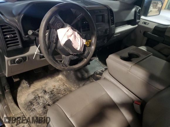 2015 Ford F-150 XLT with VIN 1FTFX1EF9FKE09443, listed as a Copart auction lot 51936045 with Not Provided miles and Salvage Title. Bid and sale history available at DreamBid. Image 8.