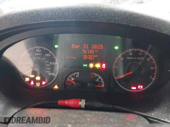 2017 Ram ProMaster Cargo with VIN 3C6TRVAG9HE532398, listed as a IAAI auction lot 41895552 with 76,730 mi miles and . Bid and sale history available at DreamBid. Image 7.