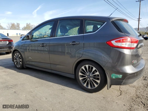 2017 Ford C-Max Energi Titanium with VIN 1FADP5FU1HL105814, listed as a Copart auction lot 48590955 with 251,108 mi miles and Clean Title. Bid and sale history available at carsss.com. Image 2.