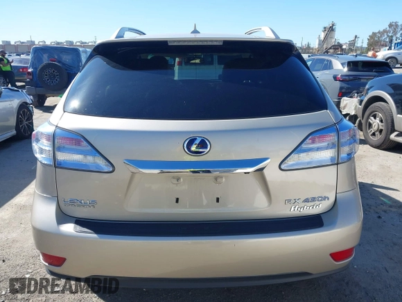 2011 Lexus RX 450h with VIN JTJBC1BAXB2420753, listed as a IAAI auction lot 41823358 with 102,714 mi miles and . Bid and sale history available at DreamBid. Image 16.