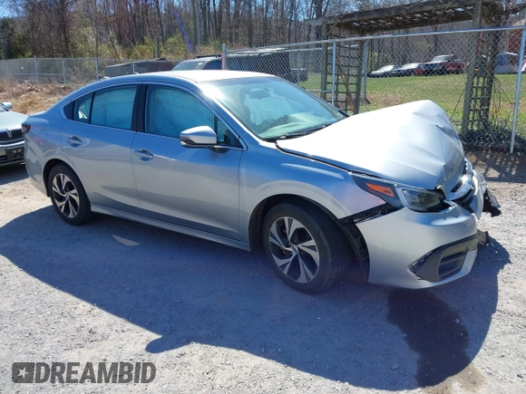 2020 Subaru Legacy Premium with VIN 4S3BWAC63L3016676, listed as a IAAI auction lot 41901385 with 68,610 mi miles and . Bid and sale history available at DreamBid. Image 1.