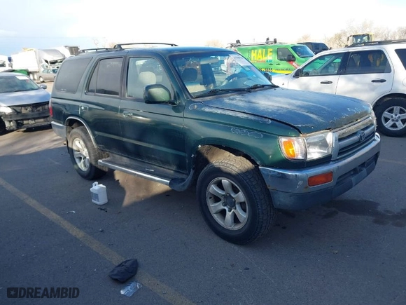 2000 Toyota 4Runner SR5 with VIN JT3HN86R6Y0292729, listed as a IAAI auction lot 41948958 with 222,847 mi miles. Bid and sale history available at carsss.com. Image 1.