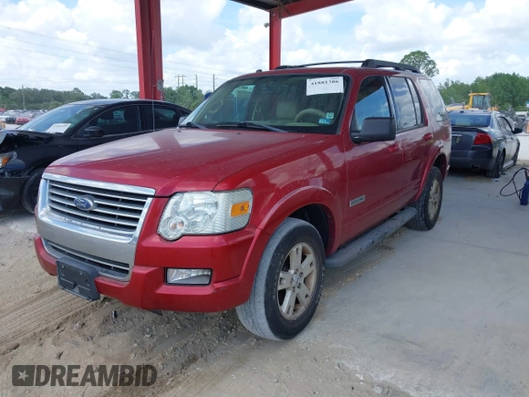 2008 Ford Explorer XLT with VIN 1FMEU73E88UA03951, listed as a IAAI auction lot 41881386 with 223,417 mi miles. Bid and sale history available at carsss.com. Image 2.