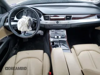 2012 Audi A8 с VIN WAUAVAFD0CN036751, выставлен на аукционе Copart как лот 86383784 с пробегом 96 658 миль миль и Списание • Salvage title. История ставок и продаж доступна на DreamBid. Изображение 8.
