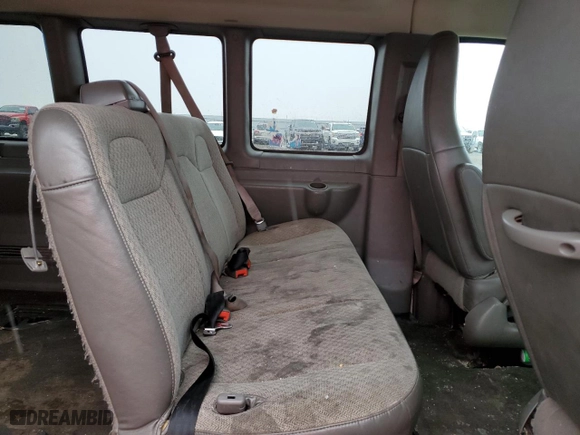 2017 Chevrolet Express Passenger LT with VIN 1GAZGPFF7H1225215, listed as a Copart auction lot 47135935 with 161,084 mi miles and Salvage Title. Bid and sale history available at carsss.com. Image 11.