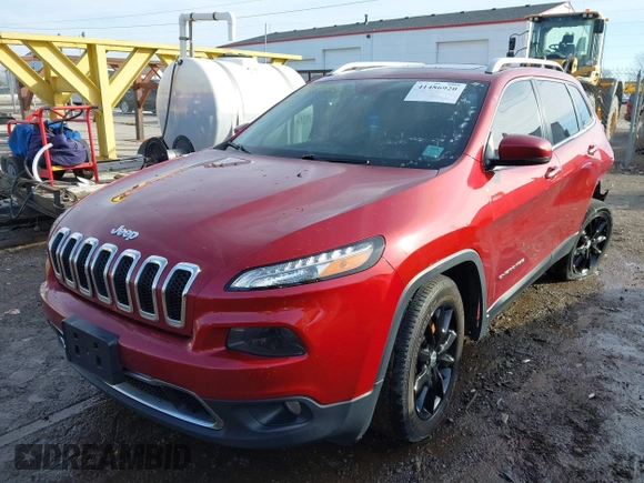 2015 Jeep Cherokee Limited with VIN 1C4PJLDS8FW516802, listed as a IAAI auction lot 41486920 with 110,911 mi miles and . Bid and sale history available at DreamBid. Image 2.