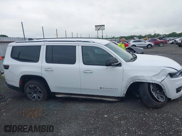 2024 Jeep Wagoneer Series II Carbide with VIN 1C4SJVBP8RS125679, listed as a IAAI auction lot 42150095 with 59,633 mi miles and . Bid and sale history available at DreamBid. Image 14.