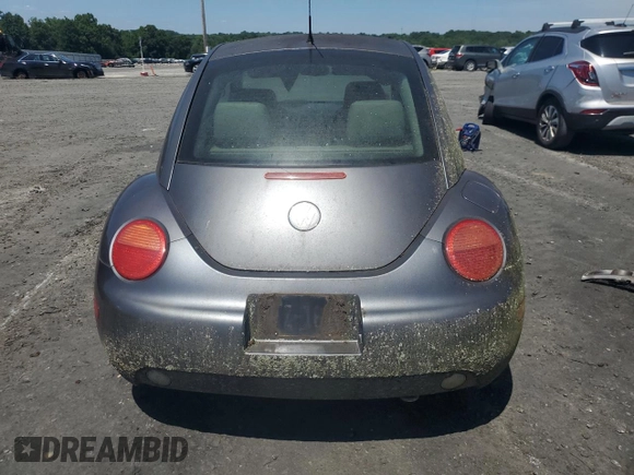 2005 Volkswagen New Beetle Coupe GLS with VIN 3VWCK31C95M415675, listed as a Copart auction lot 60042004 with 124,674 mi miles and Non Repairable. Bid and sale history available at carsss.com. Image 6.