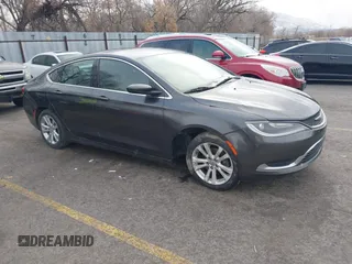 2015 Chrysler 200 Limited with VIN 1C3CCCAB1FN587766, listed as a IAAI auction lot 41237842 with 179,788 mi miles and . Bid and sale history available at DreamBid. Image 1.