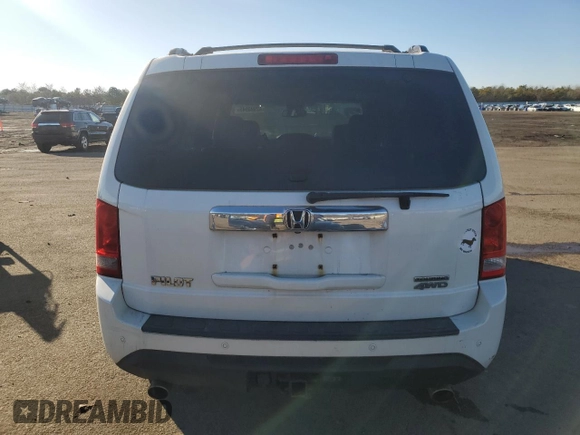 2014 Honda Pilot Touring with VIN 5FNYF4H90EB045332, listed as a Copart auction lot 42993945 with 120,248 mi miles and Salvage Title. Bid and sale history available at DreamBid. Image 6.