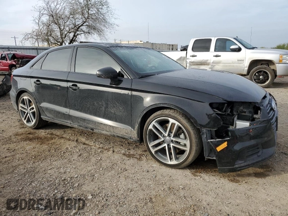 2019 Audi A3 Sedan Premium with VIN WAUAUGFF8KA107322, listed as a Copart auction lot 38148864 with 34,580 mi miles. Bid and sale history available at carsss.com. Image 4.