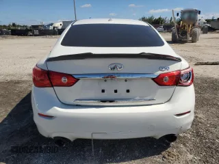 2017 Infiniti Q50 Premium z VIN JN1EV7AP5HM737908, wystawiony jako Copart lot #57037925 z przebiegiem 68 606 mil mil oraz Szkoda całkowita • Salvage title. Historia ofert i sprzedaży dostępna na DreamBid. Obrazek 6.