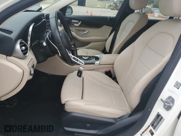 2019 Mercedes-Benz C 300 with VIN 55SWF8DB4KU294587, listed as a Copart auction lot 50588995 with 72,578 mi miles and Salvage title. Bid and sale history available at DreamBid. Image 7.