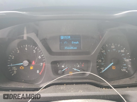 2019 Ford Transit z VIN 1FTYR2XM6KKB14847, wystawiony jako Copart lot #59996485 z przebiegiem 354 486 mil mil oraz Szkoda całkowita • Salvage title. Historia ofert i sprzedaży dostępna na DreamBid. Obrazek 9.